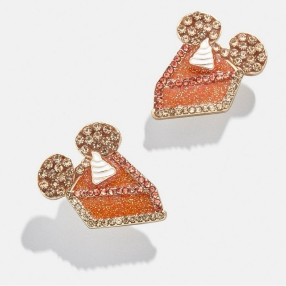 Disney BaubleBar Mickey Pumpkin Pie
Studs • NWT